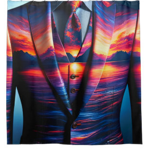 Sunset Jacket Shower Curtain