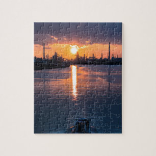 Sunset Japan Sky Jigsaw Puzzle