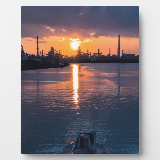 Sunset Japan Sky Plaque (Front)