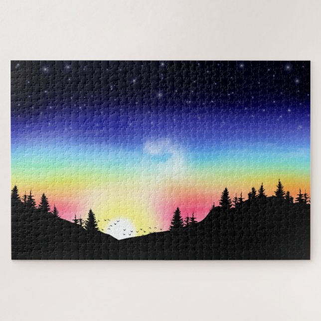 Sunset Jigsaw Puzzle (Horizontal)