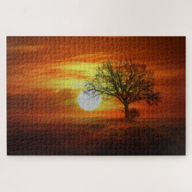 Sunset Jigsaw Puzzle (Horizontal)