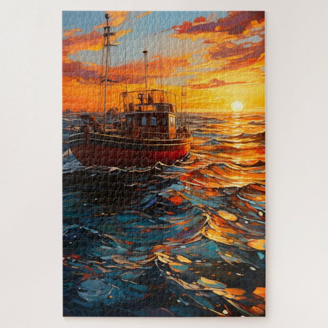 Sunset Jigsaw Puzzle (Vertical)