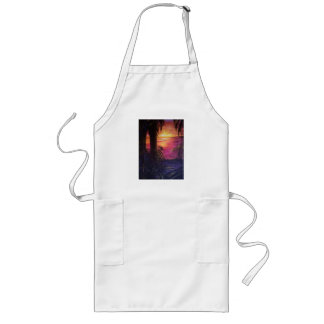 Sunset Jungle Long Apron