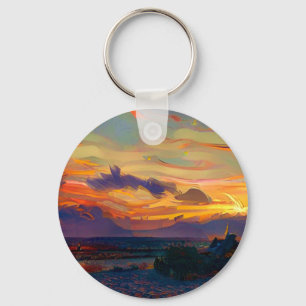SUNSET KEY RING