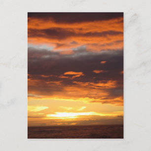 Sunset Lahaina Maui Hawaii Postcard