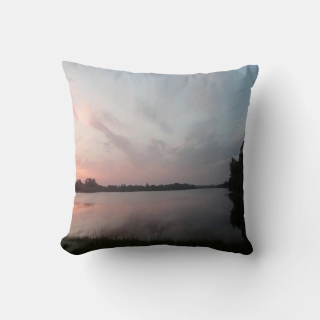 Sunset Lake Cushion (Front)