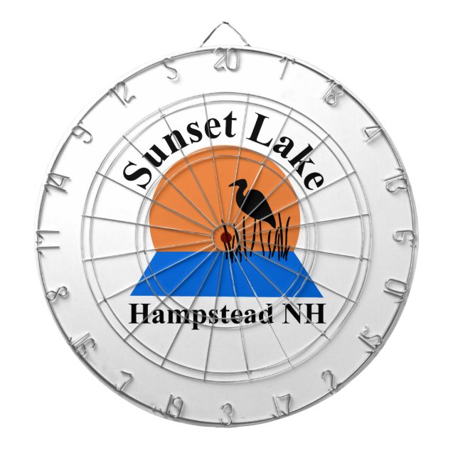 Sunset Lake Dartboard (Front)