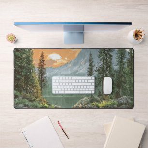 Sunset Lake Desk Mat