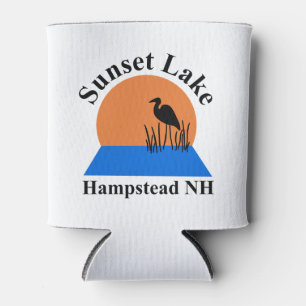 Sunset Lake Foam Can Cooler