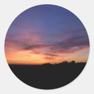 Sunset Landscape Stickers