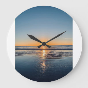 Sunset Large Clock