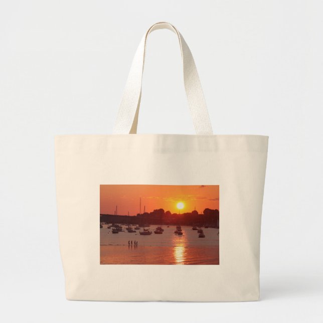 Sunset Large Tote Bag (Front)
