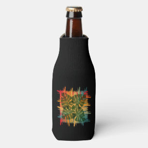 SUNSET LEAFY TROPICAL BOTTLE COOLER