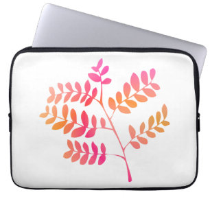Sunset Leaves  Laptop Sleeve