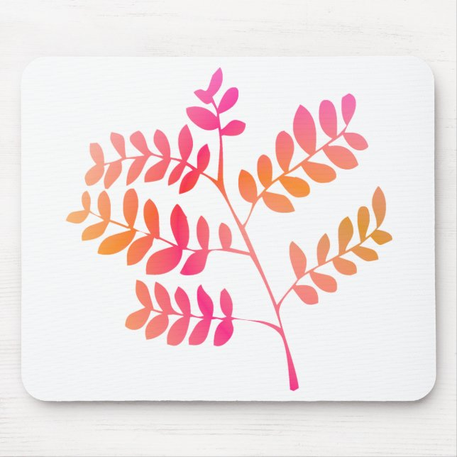 Sunset Leaves  Mouse Pad (Front)