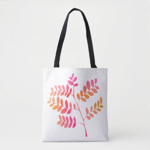 Sunset Leaves  Tote Bag