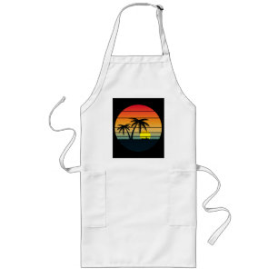 SUNSET LONG APRON