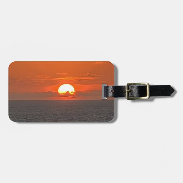 Sunset Luggage Tags (Front Horizontal)