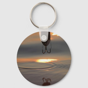 Sunset Lure Key Ring