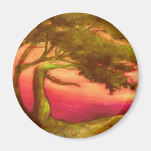 Sunset magnet