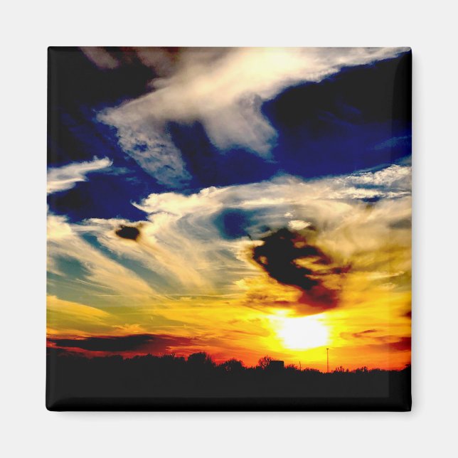 Sunset  magnet (Front)