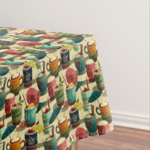 Sunset Mai Tais Tablecloth