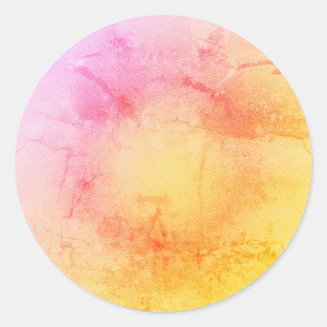 Sunset Marble Texture Sticker (Front)