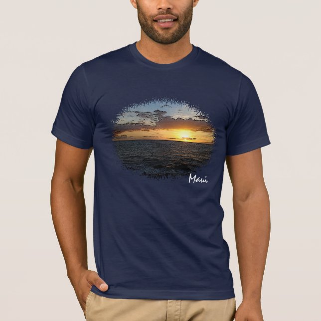 Sunset, Maui T-Shirt (Front)
