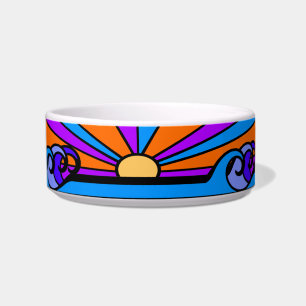 Sunset Medium Pet Bowl
