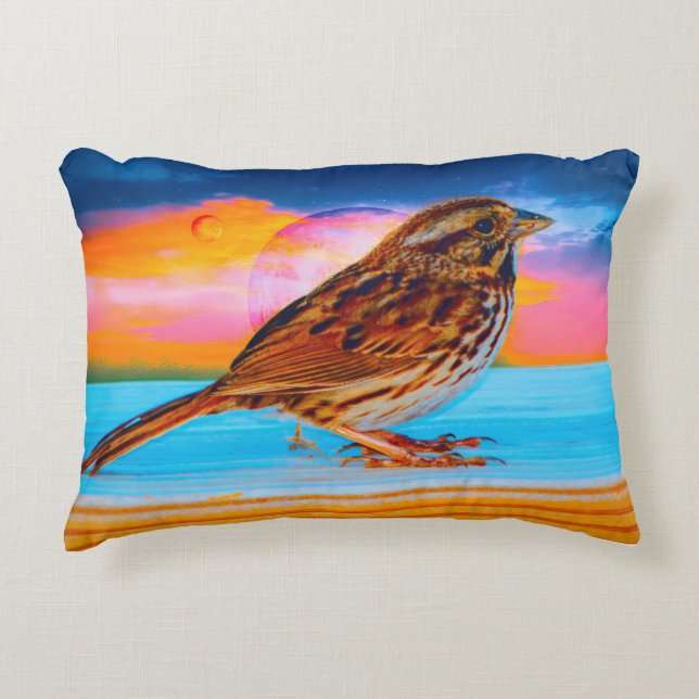 Sunset Melody Decorative Cushion (Front)