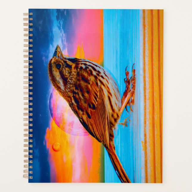 Sunset Melody Planner (Front)