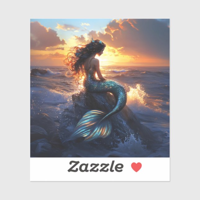 Sunset Mermaid (Sheet)