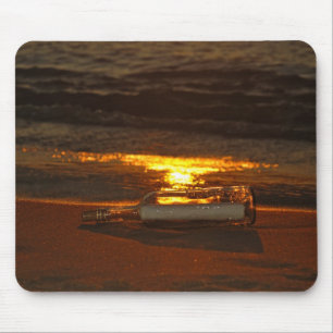 Sunset Message Mouse Pad