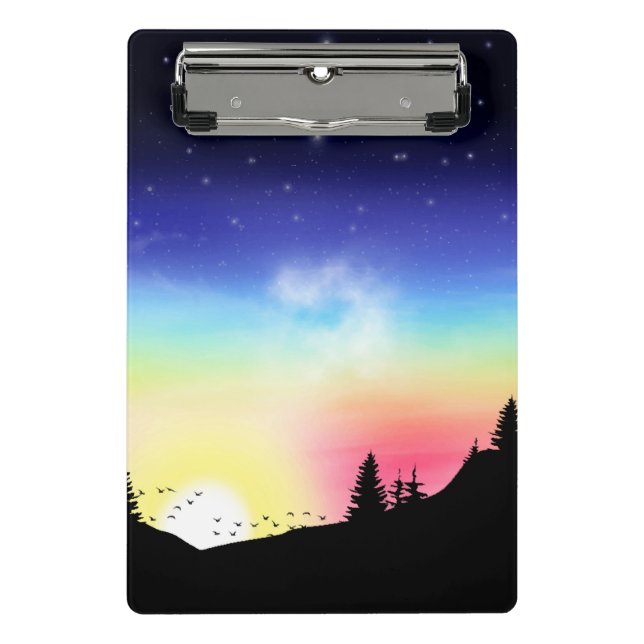 Sunset Mini Clipboard (Front)