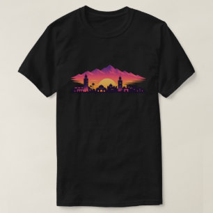 Sunset Moroccan Skyline T-Shirt