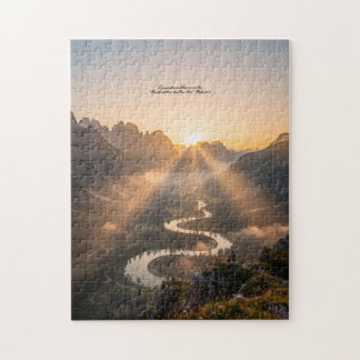 Sunset Mountain Puzzle christian Gift