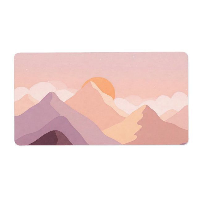 Sunset Mountains (Front)