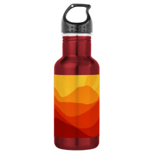 Sunset Mountains Banner 532 Ml Water Bottle