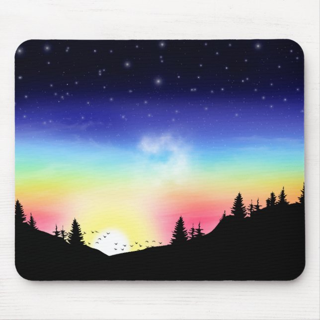 Sunset Mouse Pad (Front)