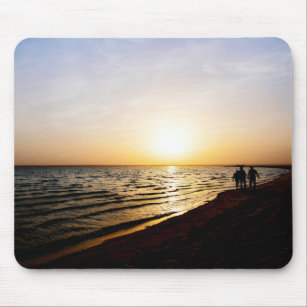 sunset mouse pad
