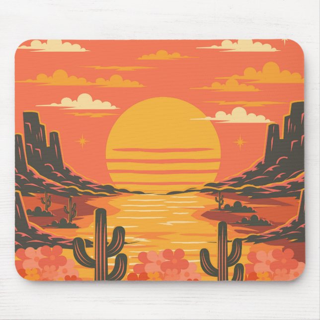 Sunset Mouse Pad (Front)