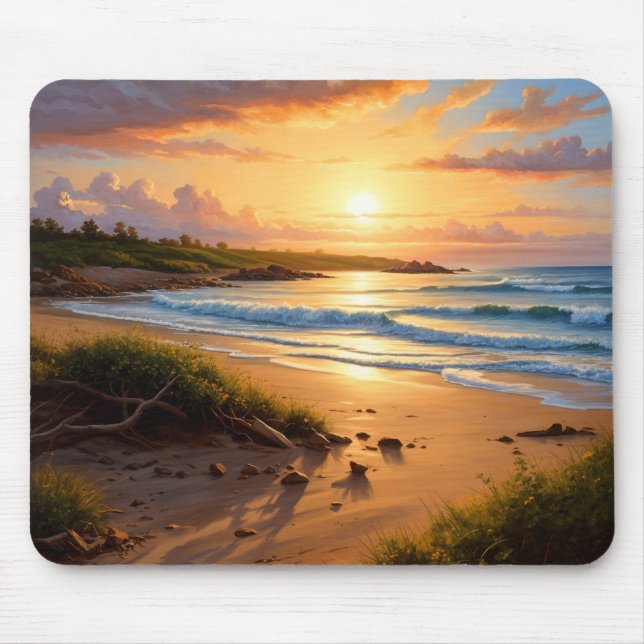 sunset mouse pad (Front)