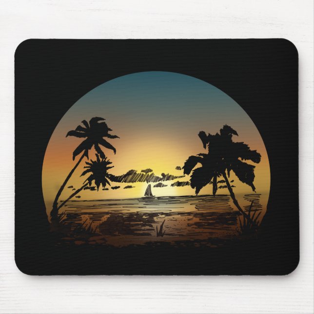 Sunset Mouse Pad (Front)