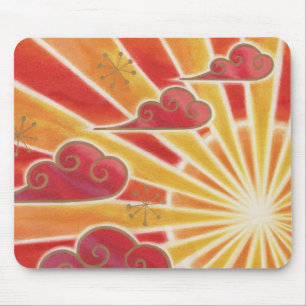 Sunset mousepad horizontal