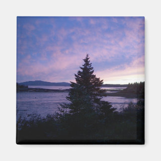 Sunset, Mt. Desert Island Magnet