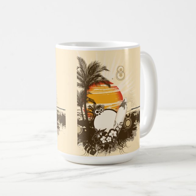 Sunset - Mug, Cup (Front Right)