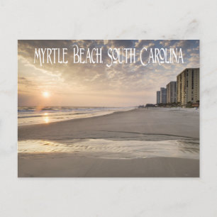 Sunset Myrtle Beach, South Carolina Postcard, USA Postcard