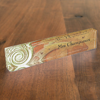 Sunset nameplate