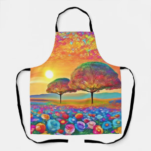 Sunset Nature's Kaleidoscope Apron