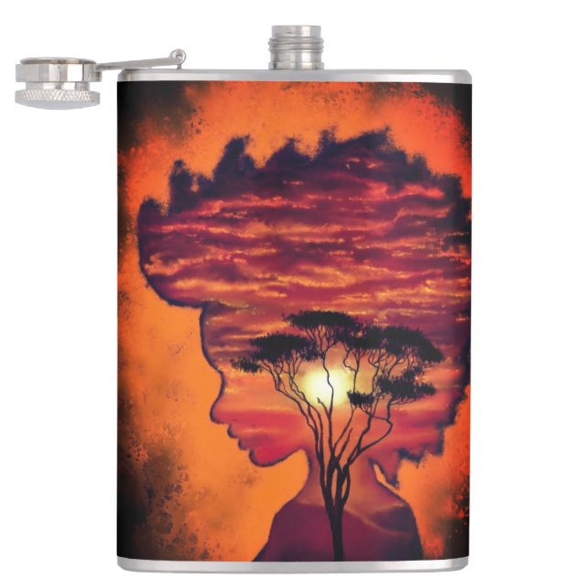Sunset Night Flask (Opened)